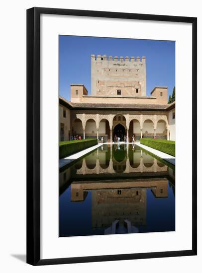 Palacio De Comares, One of the Three Palaces That Forms the Palacio Nazaries, Alhambra-Yadid Levy-Framed Photographic Print