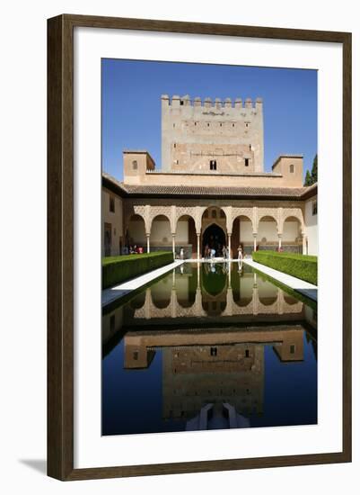 Palacio De Comares, One of the Three Palaces That Forms the Palacio Nazaries, Alhambra-Yadid Levy-Framed Photographic Print