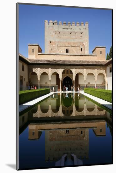 Palacio De Comares, One of the Three Palaces That Forms the Palacio Nazaries, Alhambra-Yadid Levy-Mounted Photographic Print