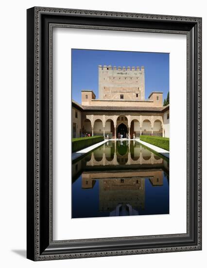 Palacio De Comares, One of the Three Palaces That Forms the Palacio Nazaries, Alhambra-Yadid Levy-Framed Photographic Print