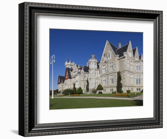 Palacio De La Magdalena, Santander, Spain-Walter Bibikow-Framed Photographic Print