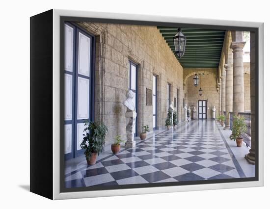 Palacio De Los Capitanes Generales, Havana, Cuba, West Indies, Central America-Ben Pipe-Framed Premier Image Canvas