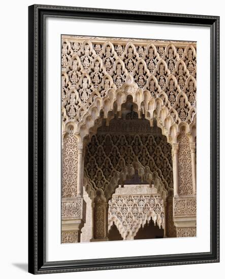 Palacio De Los Leones, Nasrid Palaces, Alhambra, UNESCO World Heritage Site, Granada, Andalucia, Sp-Godong-Framed Photographic Print