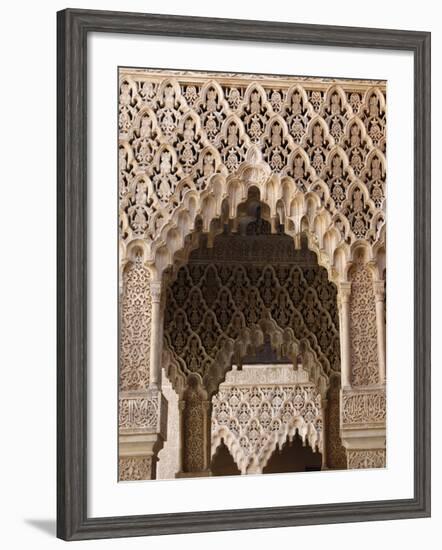 Palacio De Los Leones, Nasrid Palaces, Alhambra, UNESCO World Heritage Site, Granada, Andalucia, Sp-Godong-Framed Photographic Print