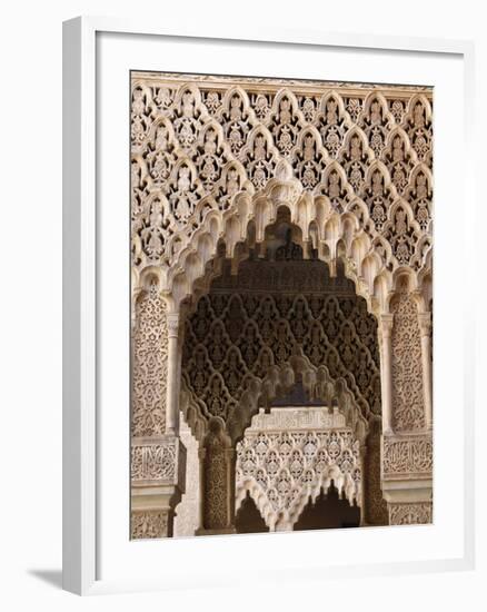 Palacio De Los Leones, Nasrid Palaces, Alhambra, UNESCO World Heritage Site, Granada, Andalucia, Sp-Godong-Framed Photographic Print
