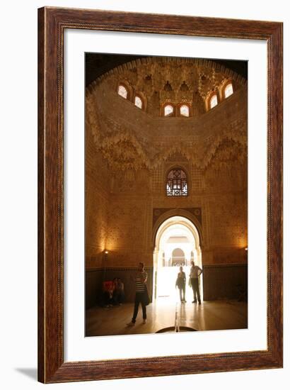 Palacio De Los Leones, One of the Three Palaces That Forms the Palacio Nazaries, Alhambra-Yadid Levy-Framed Photographic Print