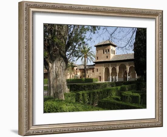 Palacio Del Partal, Alhambra, UNESCO World Heritage Site, Granada, Andalucia, Spain, Europe-Godong-Framed Photographic Print
