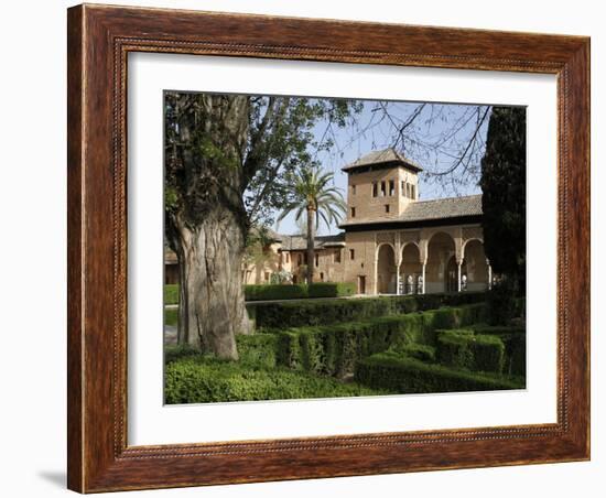 Palacio Del Partal, Alhambra, UNESCO World Heritage Site, Granada, Andalucia, Spain, Europe-Godong-Framed Photographic Print