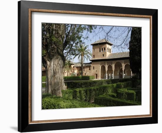 Palacio Del Partal, Alhambra, UNESCO World Heritage Site, Granada, Andalucia, Spain, Europe-Godong-Framed Photographic Print