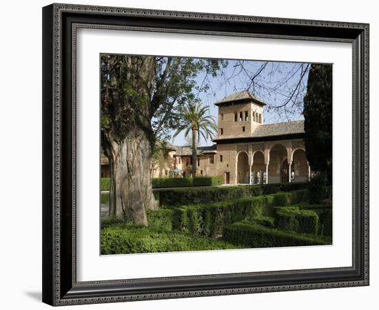 Palacio Del Partal, Alhambra, UNESCO World Heritage Site, Granada, Andalucia, Spain, Europe-Godong-Framed Photographic Print