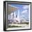 Palacio Do Planalto in Foreground, Brasilia, UNESCO World Heritage Site, Brazil, South America-Geoff Renner-Framed Photographic Print