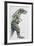 Palaeozoology, Cretaceous Period, Dinosaurs, Tyrannosaurus Rex-null-Framed Giclee Print