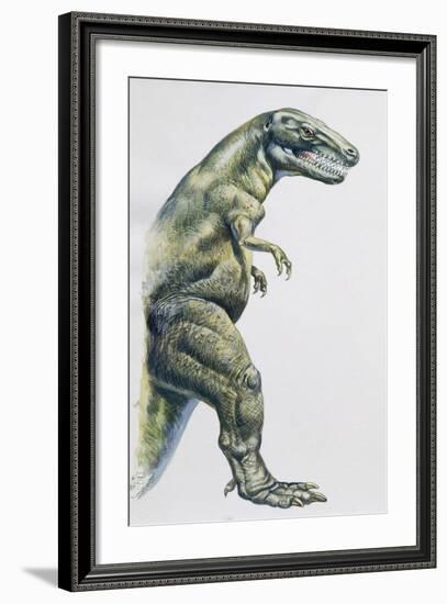 Palaeozoology, Cretaceous Period, Dinosaurs, Tyrannosaurus Rex-null-Framed Giclee Print