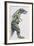 Palaeozoology, Cretaceous Period, Dinosaurs, Tyrannosaurus Rex-null-Framed Giclee Print