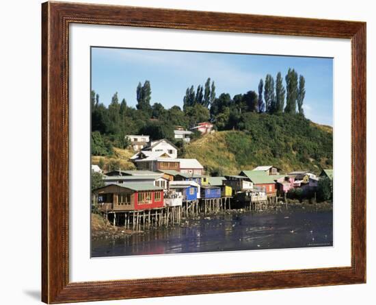 Palafitos, Castro, Chiloe Island, Chile, South Amrica-Ken Gillham-Framed Photographic Print