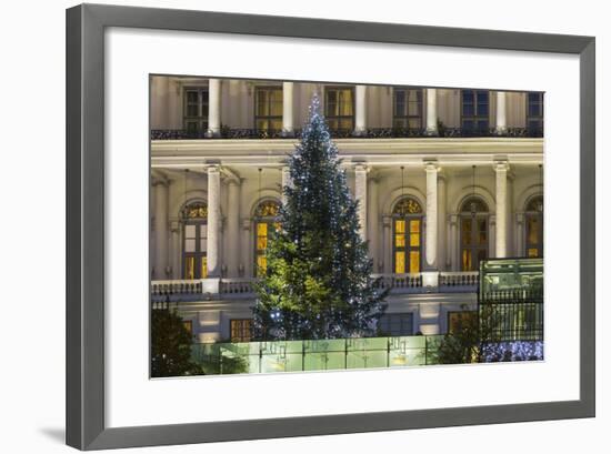 Palais Coburg, Theodor Herzl Square, 1st District, Vienna, Austria-Rainer Mirau-Framed Photographic Print