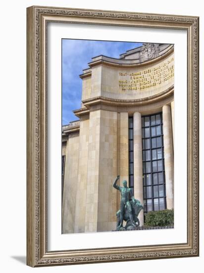 Palais de Chaillot-Cora Niele-Framed Giclee Print