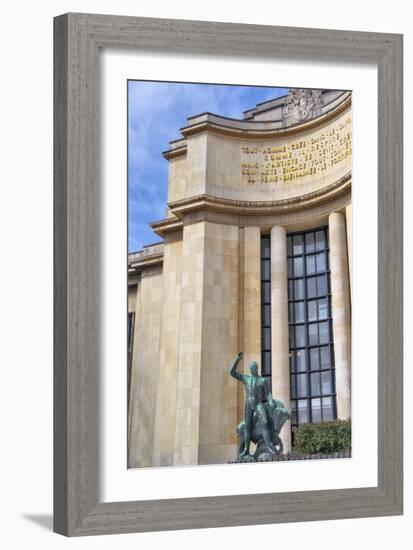 Palais de Chaillot-Cora Niele-Framed Giclee Print