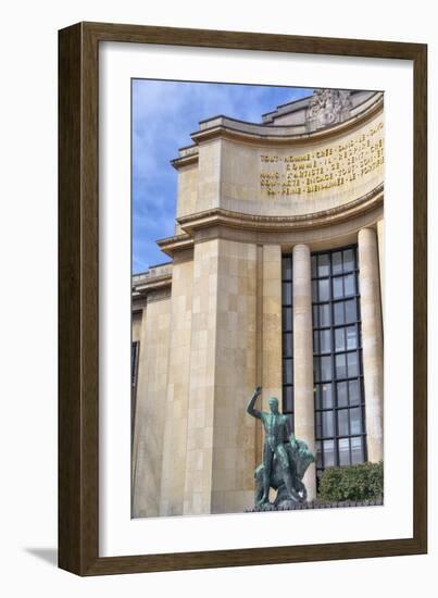 Palais de Chaillot-Cora Niele-Framed Giclee Print