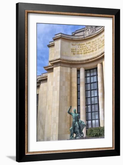 Palais de Chaillot-Cora Niele-Framed Giclee Print