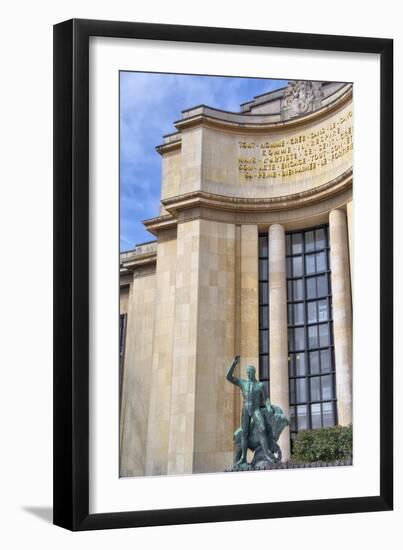 Palais de Chaillot-Cora Niele-Framed Giclee Print