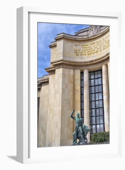 Palais de Chaillot-Cora Niele-Framed Giclee Print