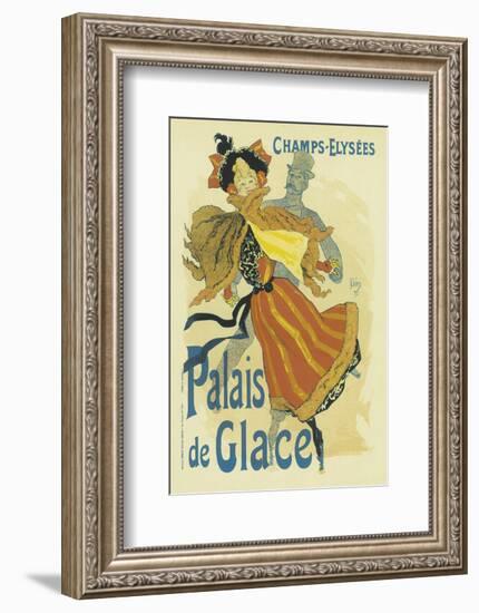 Palais De Glace, Champs-Elysees-Jules Chéret-Framed Art Print