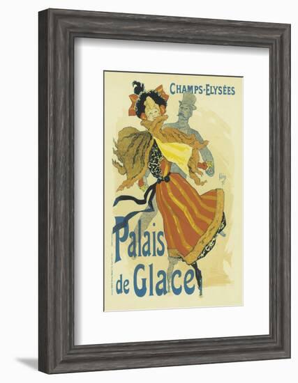 Palais De Glace, Champs-Elysees-Jules Chéret-Framed Art Print