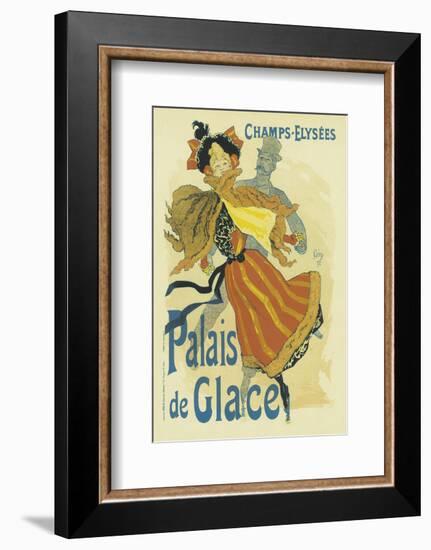 Palais De Glace, Champs-Elysees-Jules Chéret-Framed Art Print