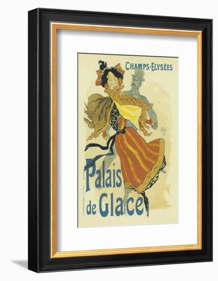 Palais De Glace, Champs-Elysees-Jules Chéret-Framed Art Print