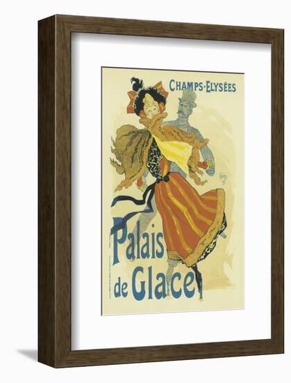 Palais De Glace, Champs-Elysees-Jules Chéret-Framed Art Print