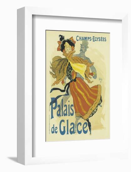 Palais De Glace, Champs-Elysees-Jules Chéret-Framed Art Print