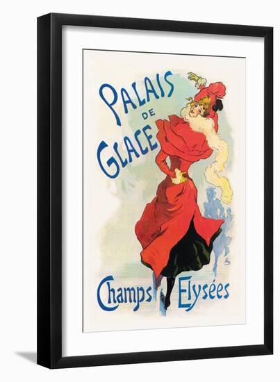 Palais de Glace: Champs Elysees-Jules Ch?ret-Framed Art Print