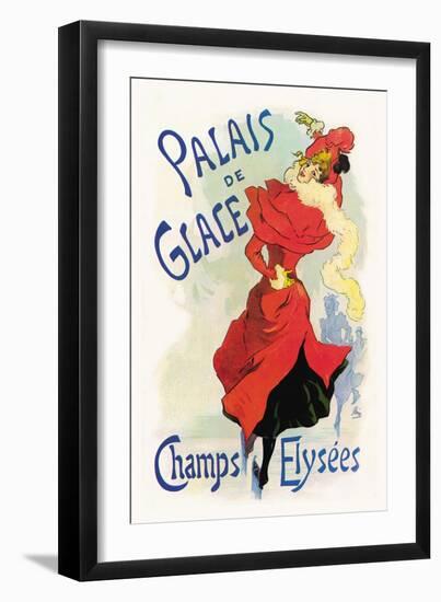 Palais de Glace: Champs Elysees-Jules Chéret-Framed Art Print