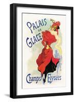 Palais de Glace: Champs Elysees-Jules Chéret-Framed Art Print