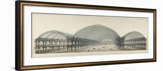 Palais de l'Industrie : coupe transversale-Max Berthelin-Framed Giclee Print