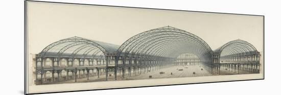 Palais de l'Industrie : coupe transversale-Max Berthelin-Mounted Giclee Print