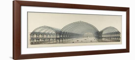 Palais de l'Industrie : coupe transversale-Max Berthelin-Framed Giclee Print