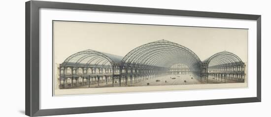 Palais de l'Industrie : coupe transversale-Max Berthelin-Framed Giclee Print