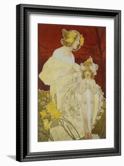Palais De La Femme. Exposition De 1900-Henri Privat-Livemont-Framed Giclee Print