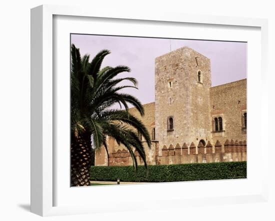 Palais Des Rois De Majorque, Perpignan, Pyrenees-Orientales, Languedoc-Roussillon, France-David Hughes-Framed Photographic Print