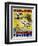 Palais Des Sports - Courses De Levriers - Sportspalais Windhondenkoersen Dog Racing Poster-null-Framed Giclee Print