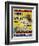 Palais Des Sports - Courses De Levriers - Sportspalais Windhondenkoersen Dog Racing Poster-null-Framed Giclee Print