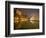 Palais Du Louvre Pyramid at Night, Paris, France, Europe-Marco Cristofori-Framed Photographic Print