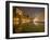 Palais Du Louvre Pyramid at Night, Paris, France, Europe-Marco Cristofori-Framed Photographic Print