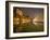 Palais Du Louvre Pyramid at Night, Paris, France, Europe-Marco Cristofori-Framed Photographic Print