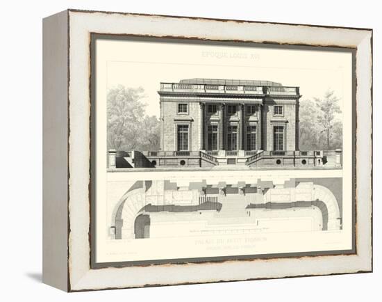 Palais Du Petit Trianon-E. Obermayer-Framed Stretched Canvas