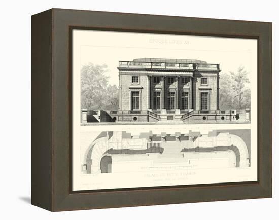 Palais Du Petit Trianon-E. Obermayer-Framed Stretched Canvas