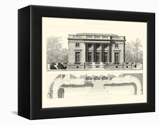 Palais Du Petit Trianon-E. Obermayer-Framed Stretched Canvas