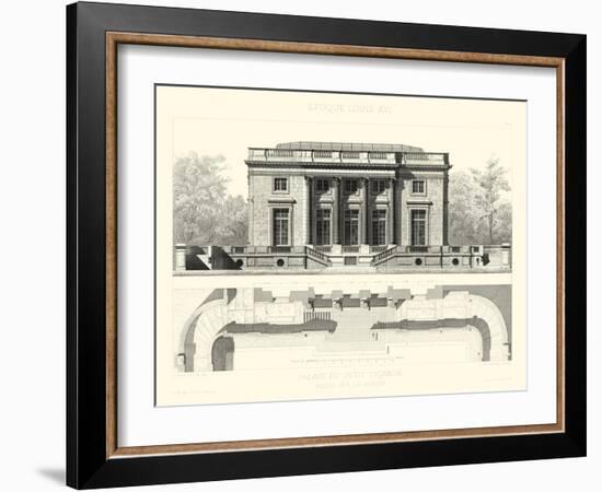 Palais Du Petit Trianon-E. Obermayer-Framed Art Print